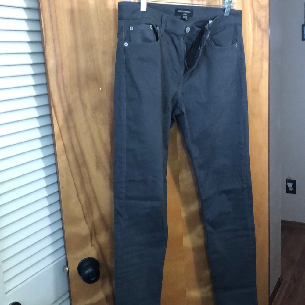 Banana Republic Dark gray skinny pants